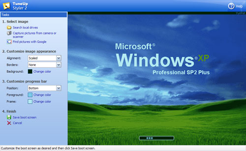 TuneUp Styler 2 Boot Screen