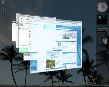 новый вариант Alt+Tab в Windows Vista