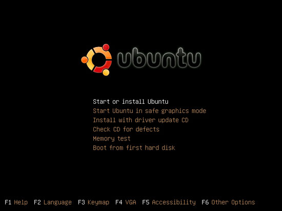 Windows Vista и Ubuntu 7.04 - устпновка Ubuntu 