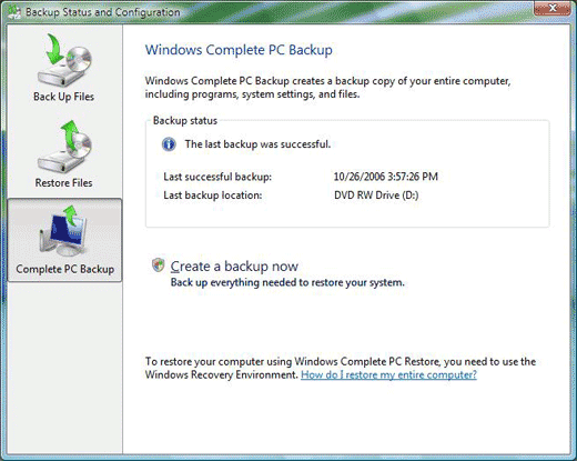 Complete PC Backup