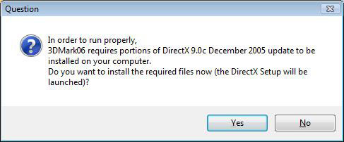 Производительность Windows Vista в 3DMark06