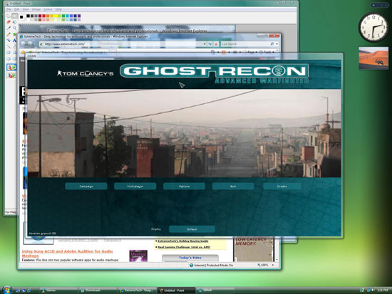 Ghost Recon Advanced Warfighter и Windows Vista