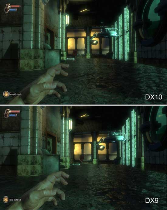 BioShock DX10 vs DX9