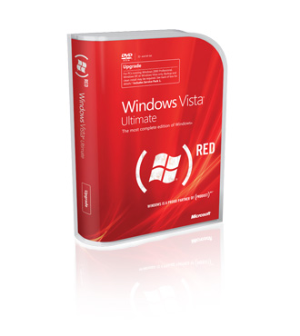 Windows Vista Ultimate PRODUCT RED 