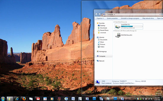 Windows 7: Aero Snaps