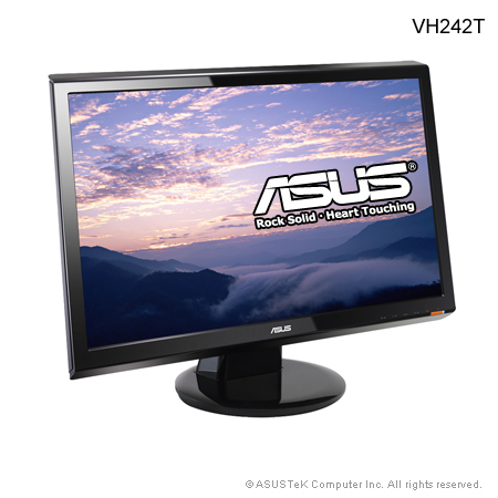 ASUS выпускает четыре LCD-монитора серии VH с соотношением сторон 16:9