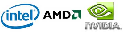 Intel, AMD и NVIDIA