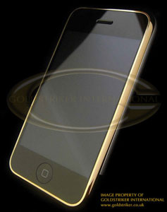 iPhone в золоте