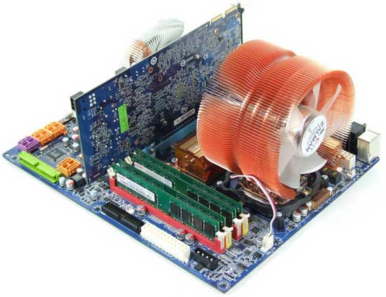 Наша тестовая система на материнской плате Gigabyte GA-X38-DQ6