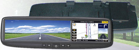Зеркало заднего вида авто под управлением Windows CE