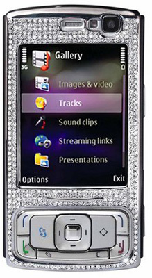 Бриллиантовый Nokia N95 за £12000