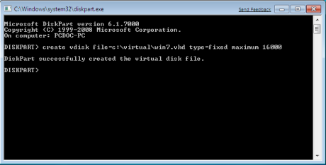 Kaк установить Windows 7 используя поддержку файлов .VHD