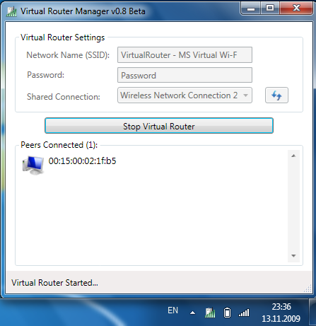 Технология Virtual Wi-Fi в Windows 7