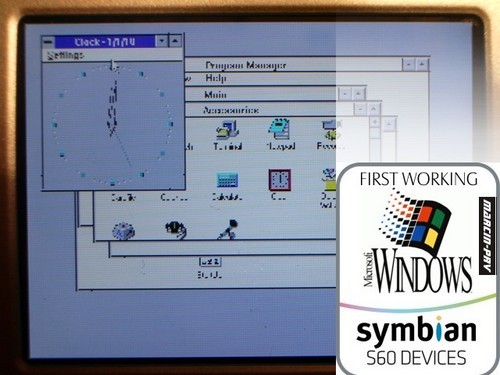 Windows 3.1 установлена на Nokia N95