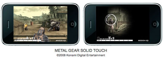 Metal Gear Solid Touch для iPhone