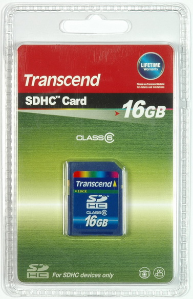 Transcend Class 6, 16 GB 