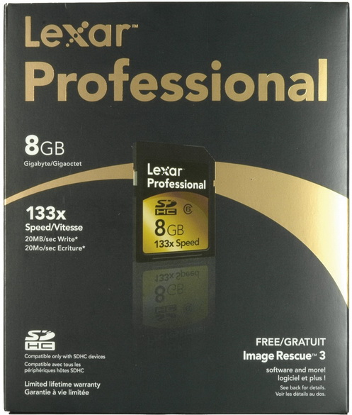 Lexar Professional SDHC, 8 GB