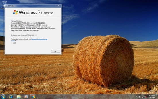Windows 7 build 7068