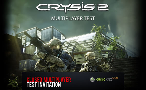 Crytek рассылает приглашения на мультиплеерную бету Crysis 2