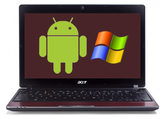 Двухъядерные ноутбуки Acer будут работать под Google Android и Windows XP