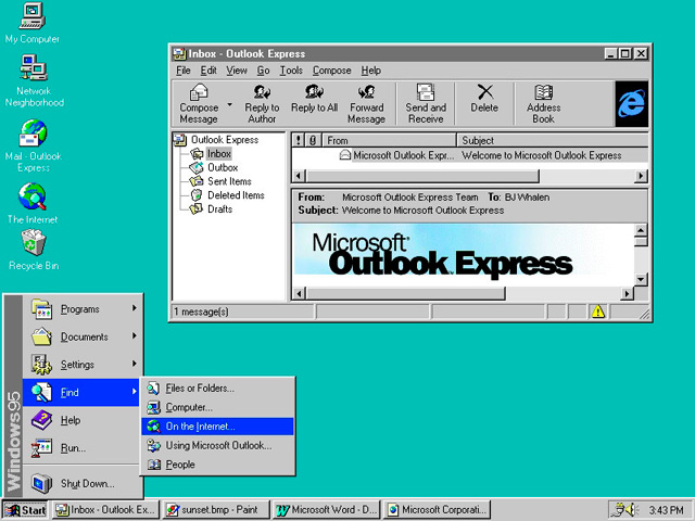 1995: Windows 95