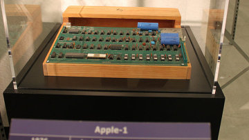Первый компьютер компании Apple - Apple-I - выставят на аукцион