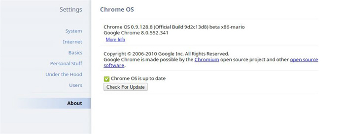 Обзор ноутбука Google Cr-48 с облачной Chrome OS