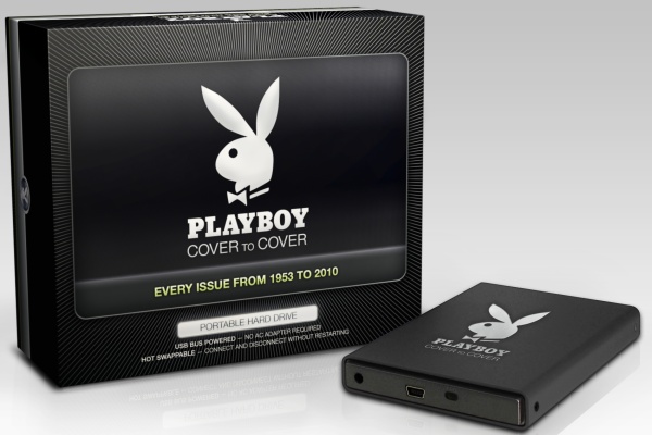 Playboy выпускает все издания с 1953 года на портативном HDD