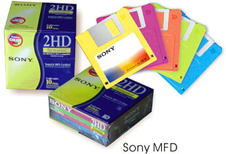 Sony полностью прекращает продажи 3,5" дискет