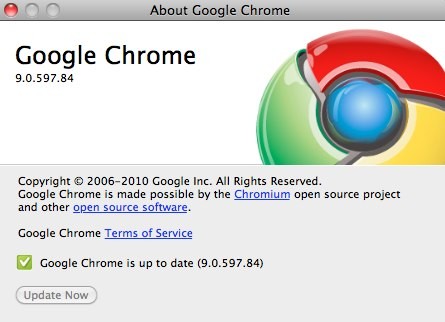 Google выпустила финальную версию Chrome 9