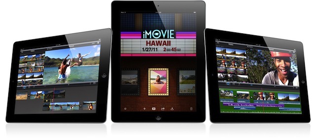 Apple представила iMovie и GarageBand для iPad