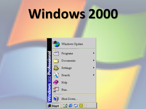 Эволюция меню Пуск в Windows