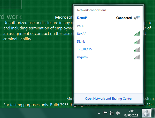 Windows 8 Build 7955