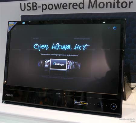 Asus представила 24" монитор с питанием от USB 3.0