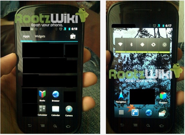 Скриншоты Android Ice Cream Sandwich