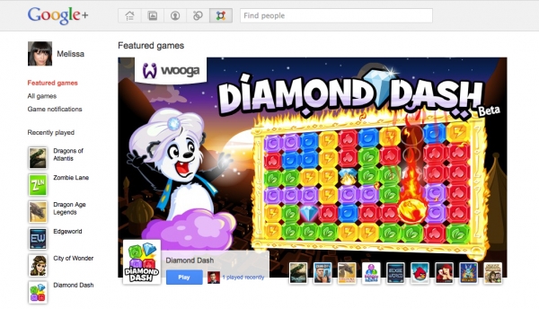 Google+ получает Angry Birds, Sudoku и Edgeworld