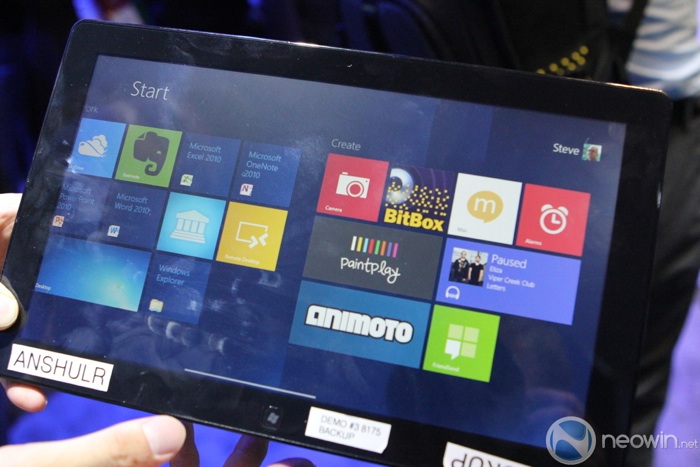 Планшет Samsung Series 7 с Windows 8 Beta