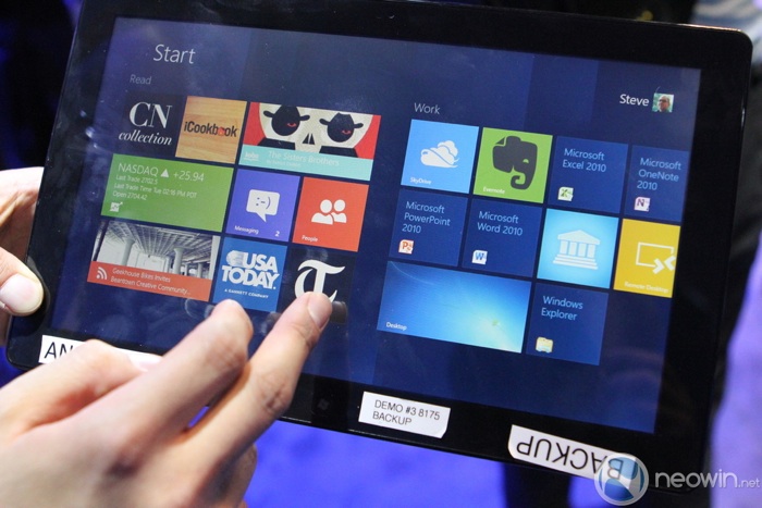 Планшет Samsung Series 7 с Windows 8 Beta