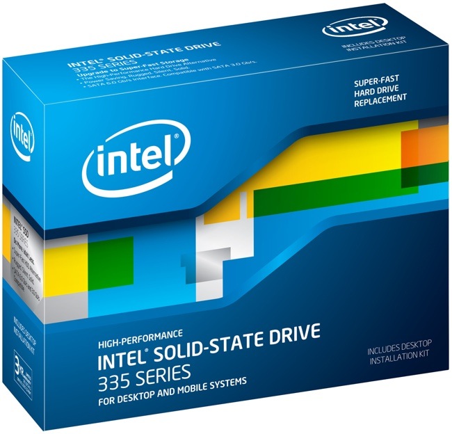 Intel представила новую серию накопителей SSD 335