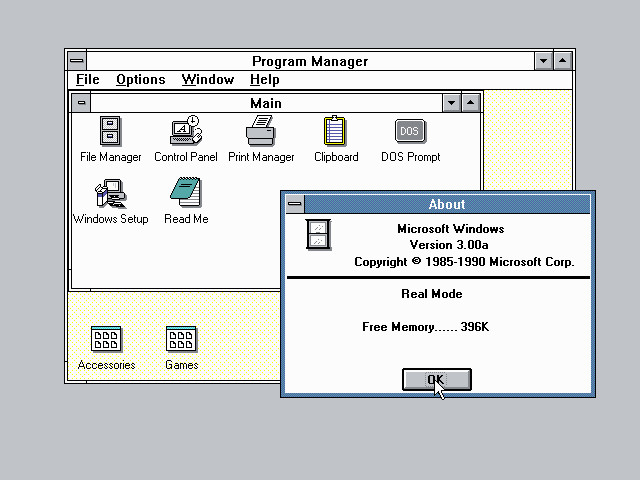 Microsoft Windows 3.0