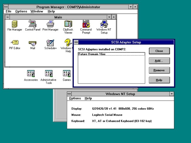 Microsoft Windows NT 3.1