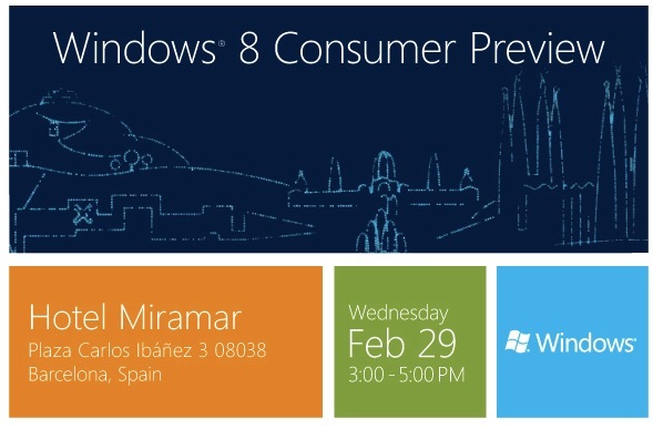 Microsoft объявила дату выхода Windows 8 Beta