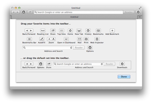 Обновленный Safari в OS X 10.8 Mountain Lion