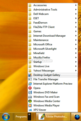 Кнопка Пуск в Windows 8