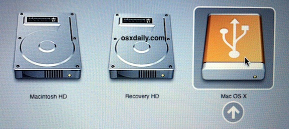 Загрузочный USB с установщиком OS X 10.8 Mountain Lion