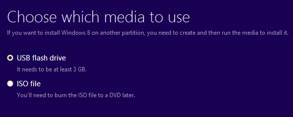 Создание установочного DVD или USB с Windows 8