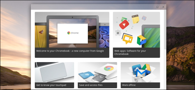 Встроенная справка Chrome OS