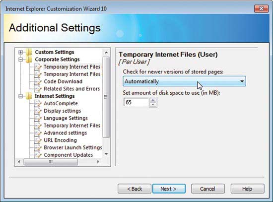 Создание установочного пакета Internet Explorer 10