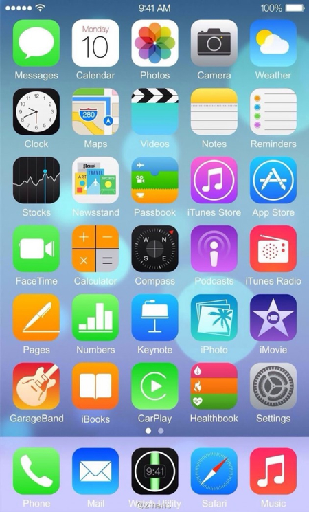 iOS 8 на iPhone 6