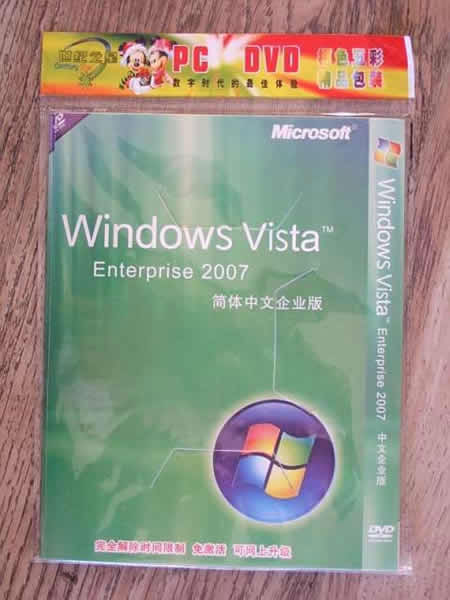 Windows Vista Enterprise 2007